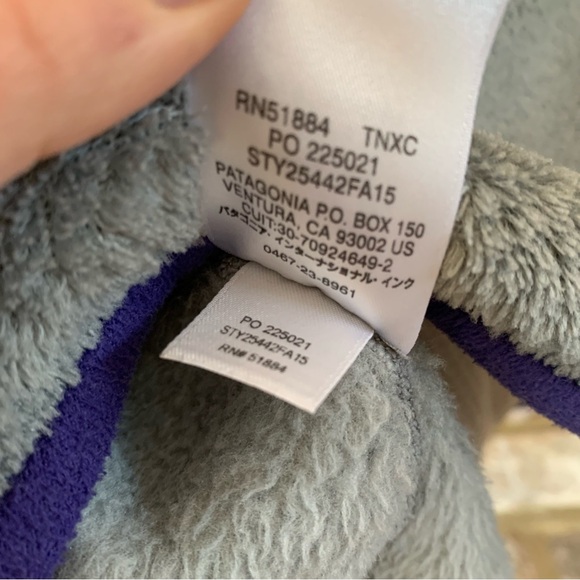 Patagonia | Re-Tool Pullover in Gray & Violet | M - Picture 9 of 11